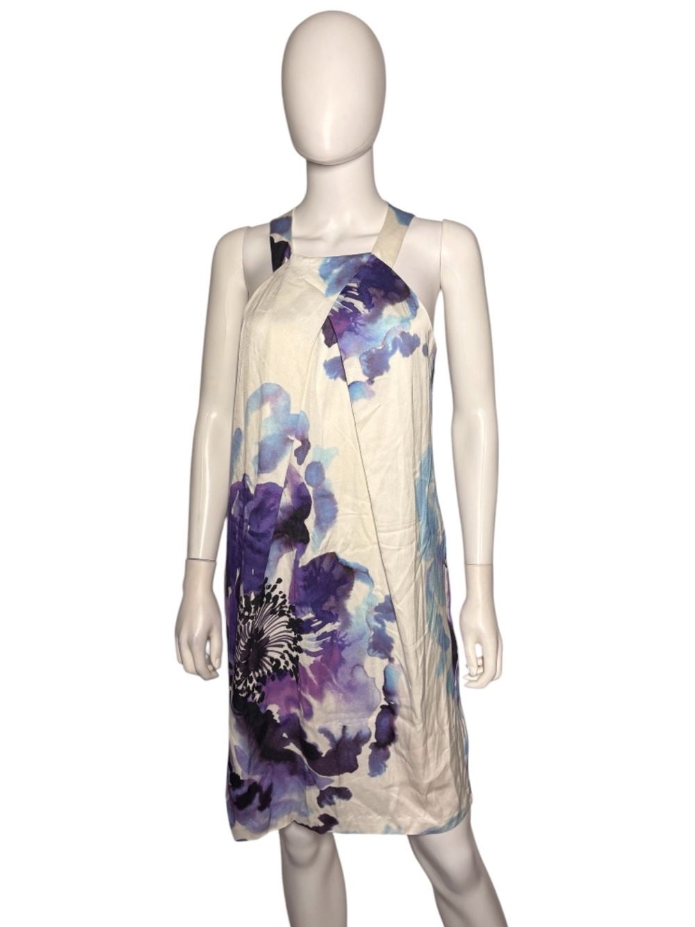 Trina Turk Watercolor Halter Midi Dress - 4 🌟